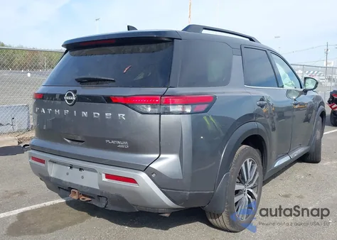 2022 Nissan Pathfinder Platinum 4Wd из США, поврежденный, VIN 5N1DR3DK8NC209248